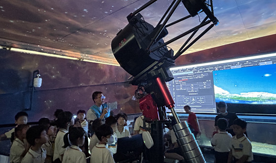 柳州：联合科技馆开展“科技强国 气象万千”科普活动